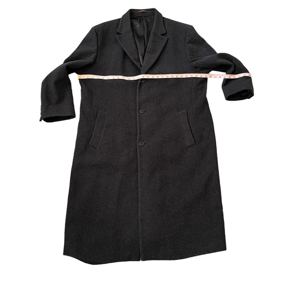 Michael Kors Woolblend Winter Charcoal Peacoat Sz 50L - Picture 5 of 9